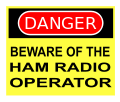 Danger Beware Of Ham Radio Operator.svg