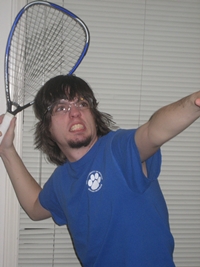 I play Raquetball